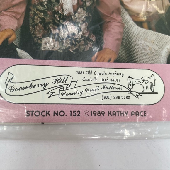 Tuxedo Vest Sewing Pattern Vintage 80s - Picture 2 of 4